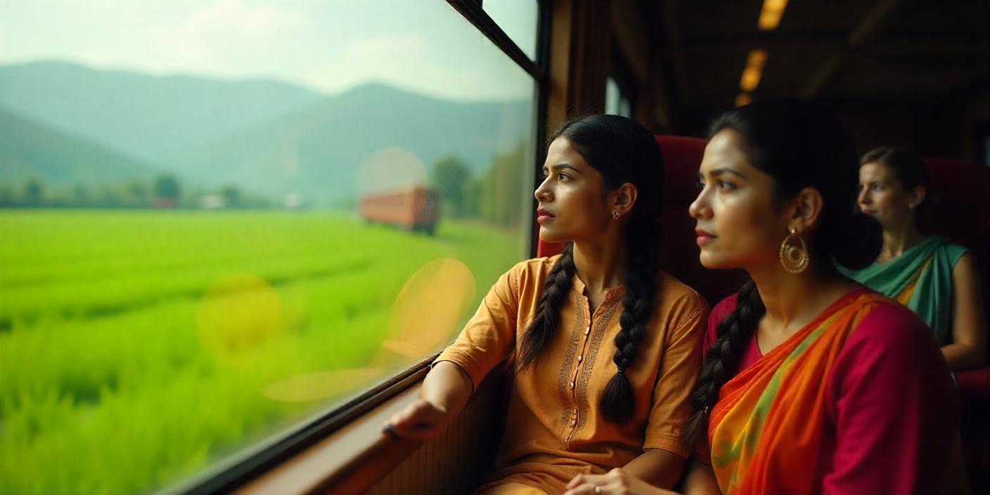 train en Inde