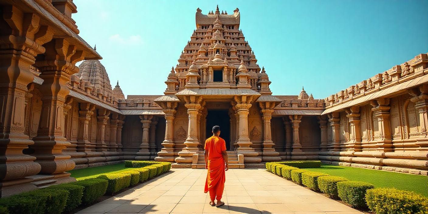 Le temple de Brihadeeswarar à Tanjavur