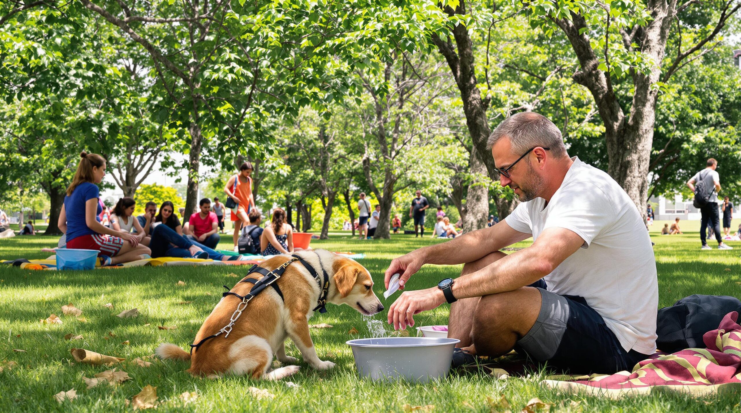 Les gestes pour protéger son chien de la chaleur