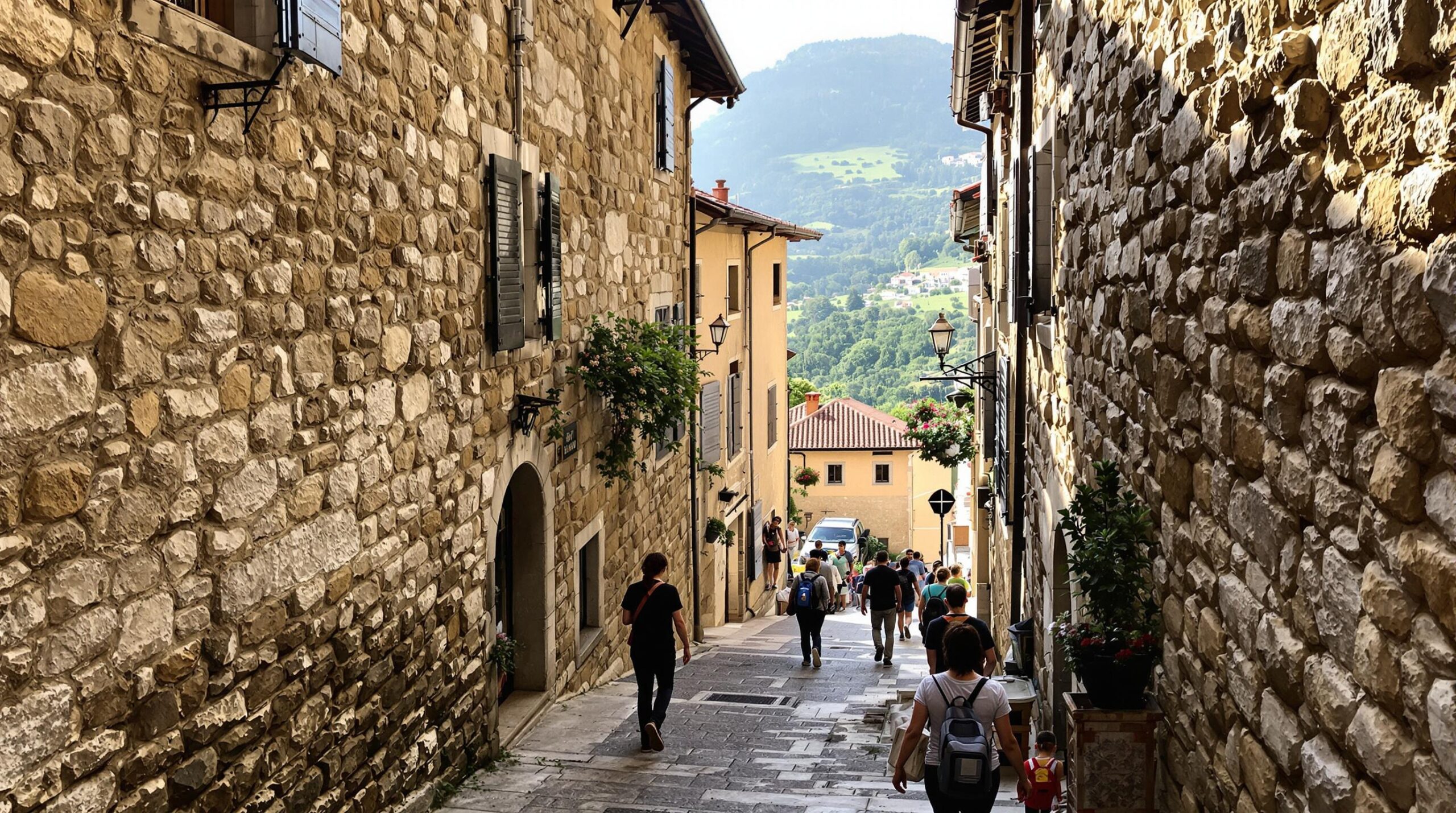 Peillon, le village perché des Alpes au panorama unique