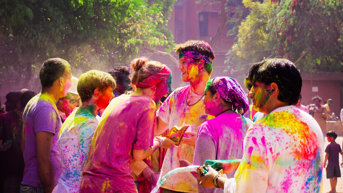 Holi, même les couleurs vous rattrapent