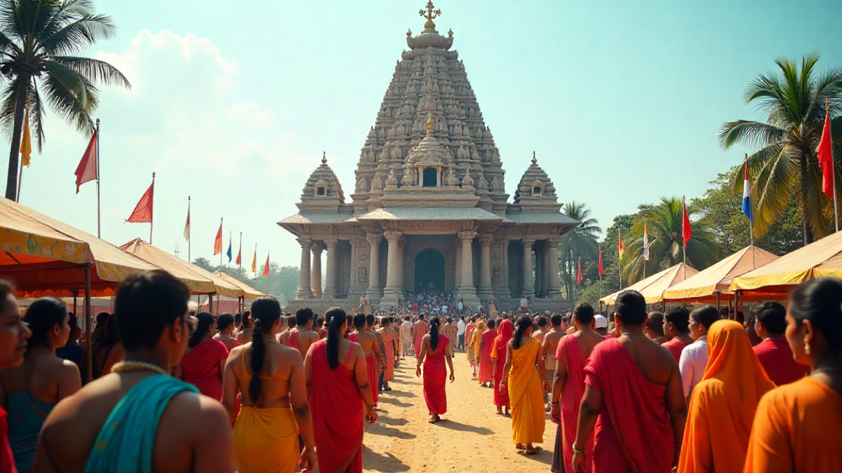 Le temple de Mahabalipuram