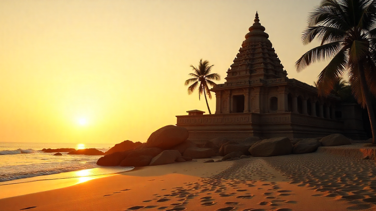 Le temple de Mahabalipuram
