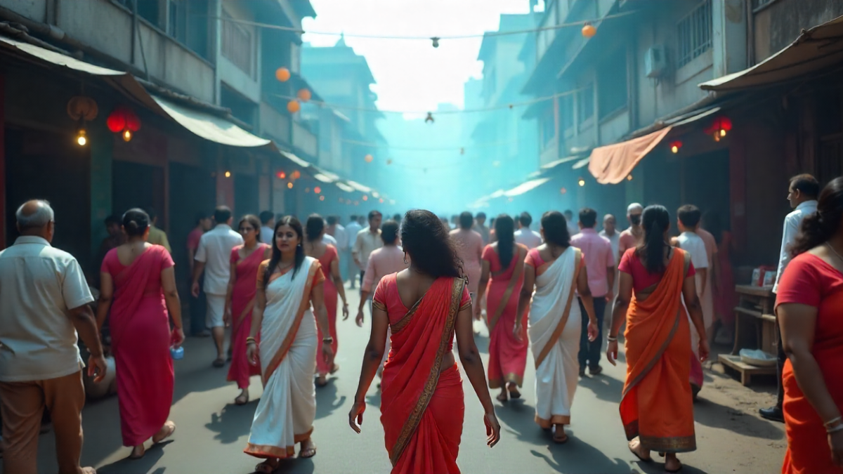 Marcher en Inde