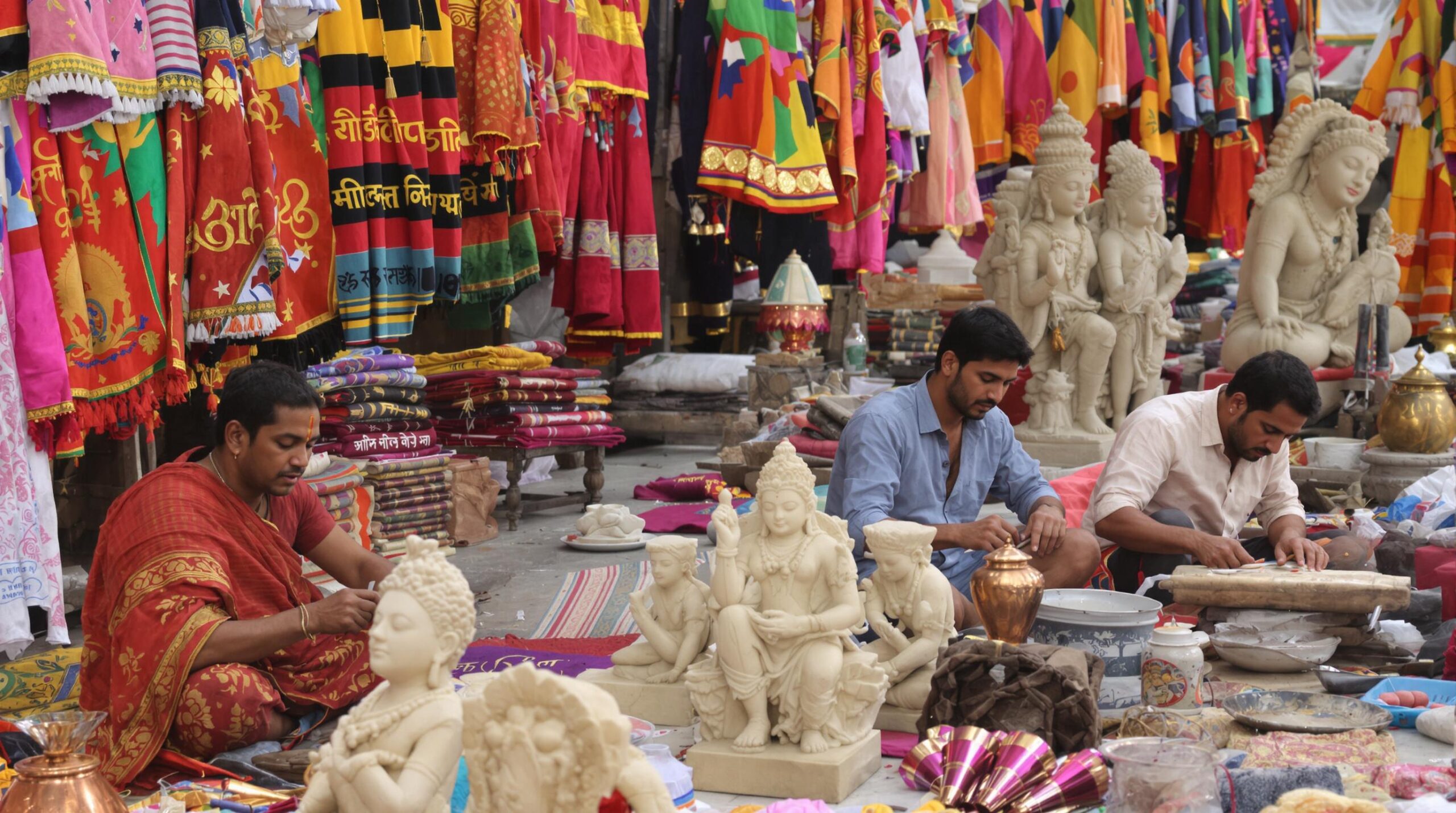 L'artisanat en Inde