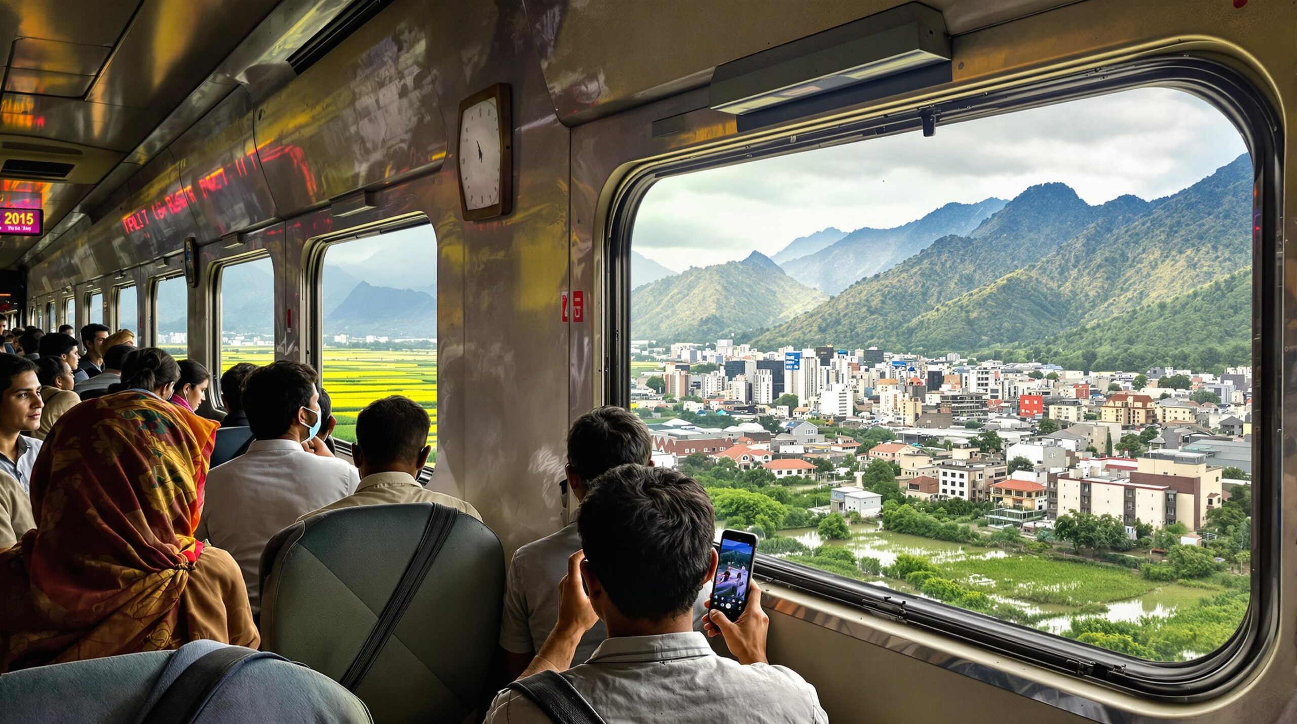 En Inde, chaque arrêt de train change tout