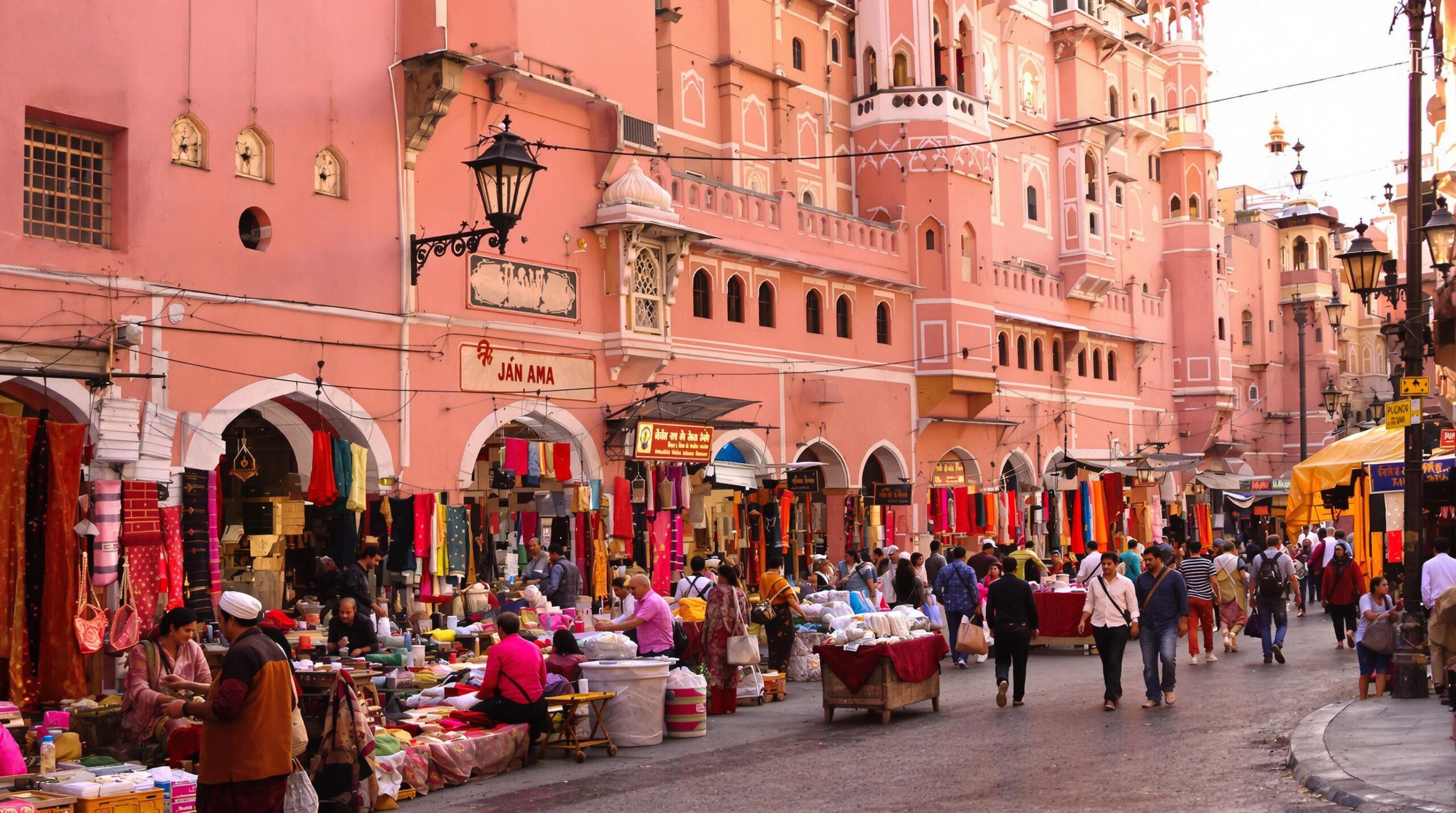 La ville rose de Jaipur