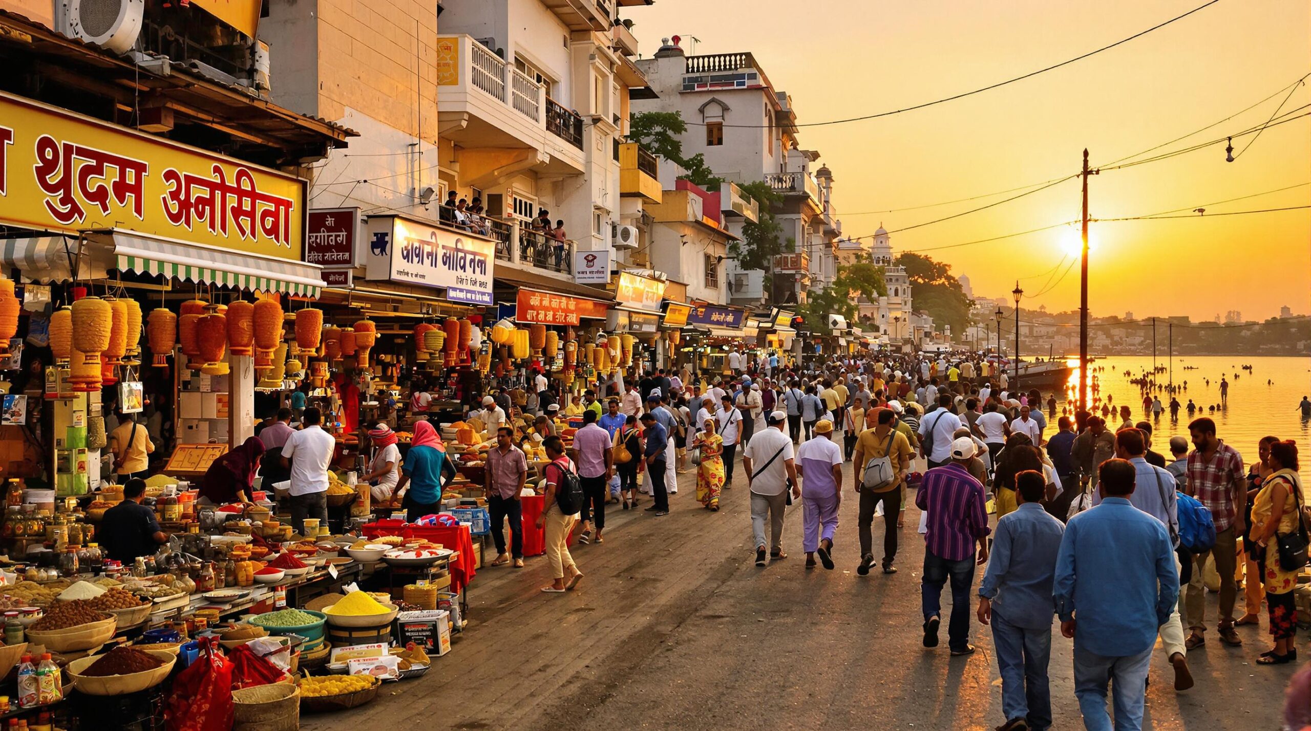 La ruelle d’Udaipur