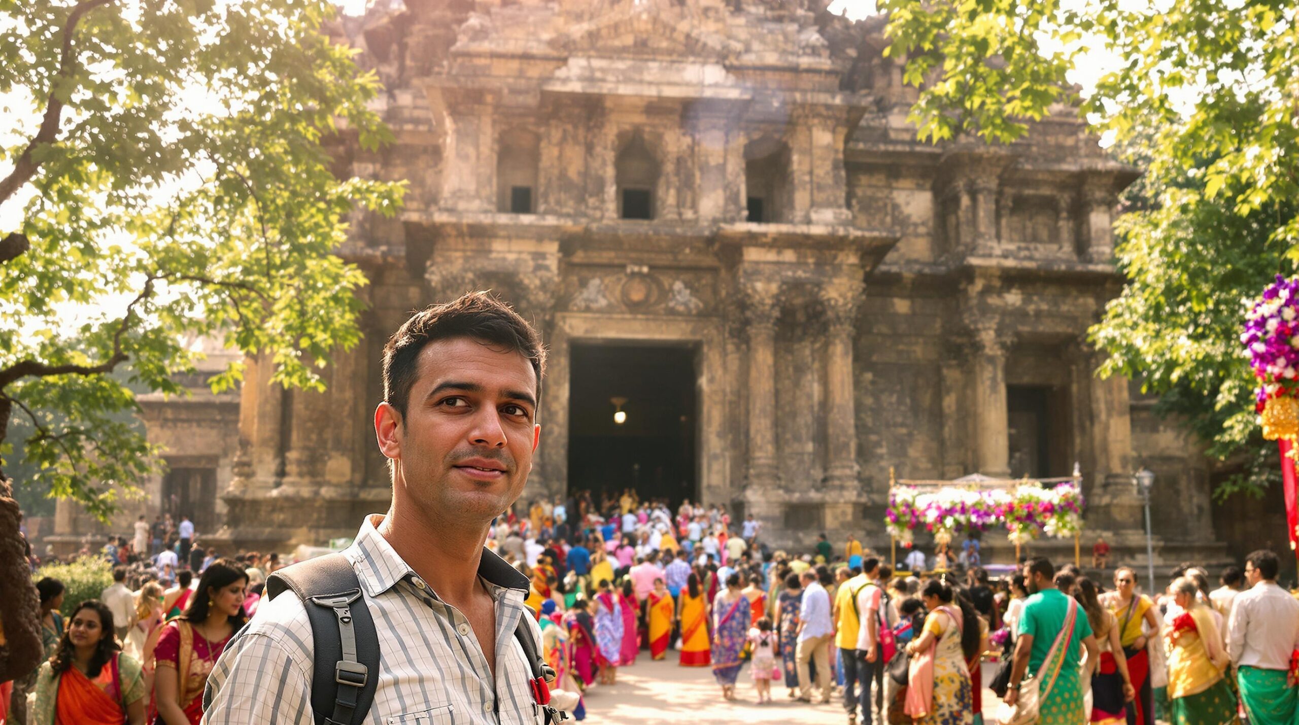 Un voyageur loin des circuits classiques en Inde