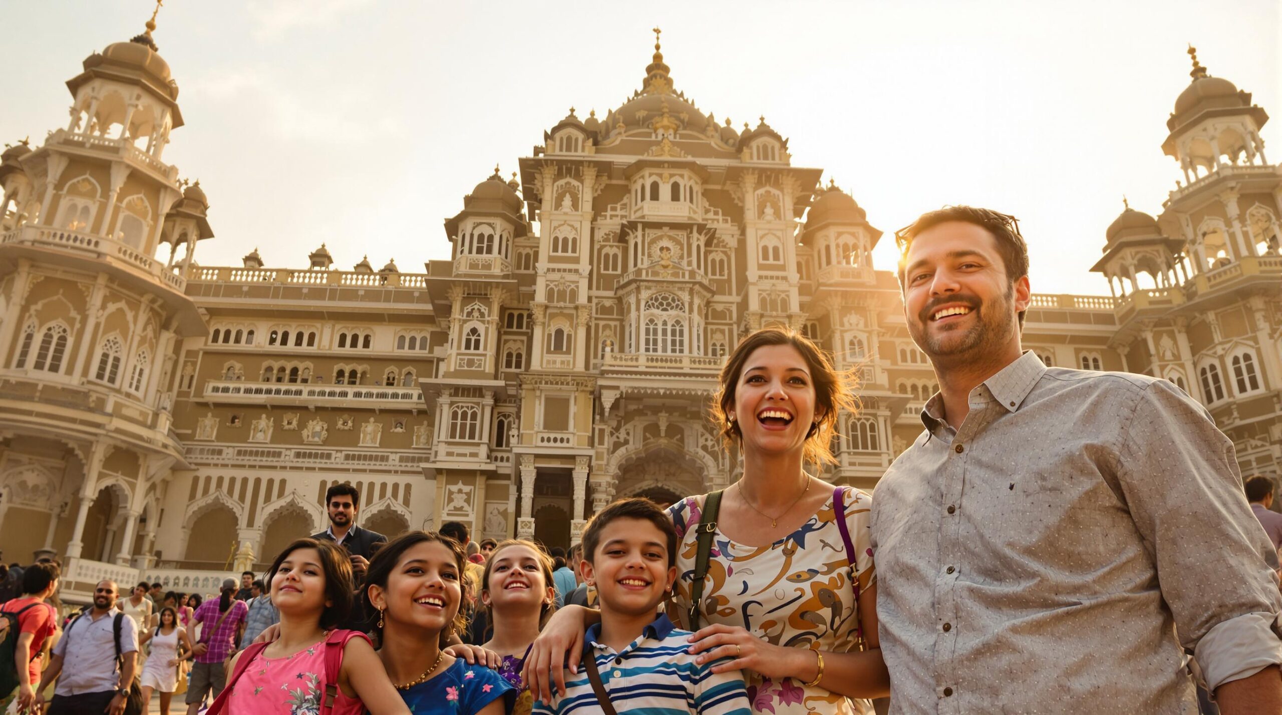 Inde en famille