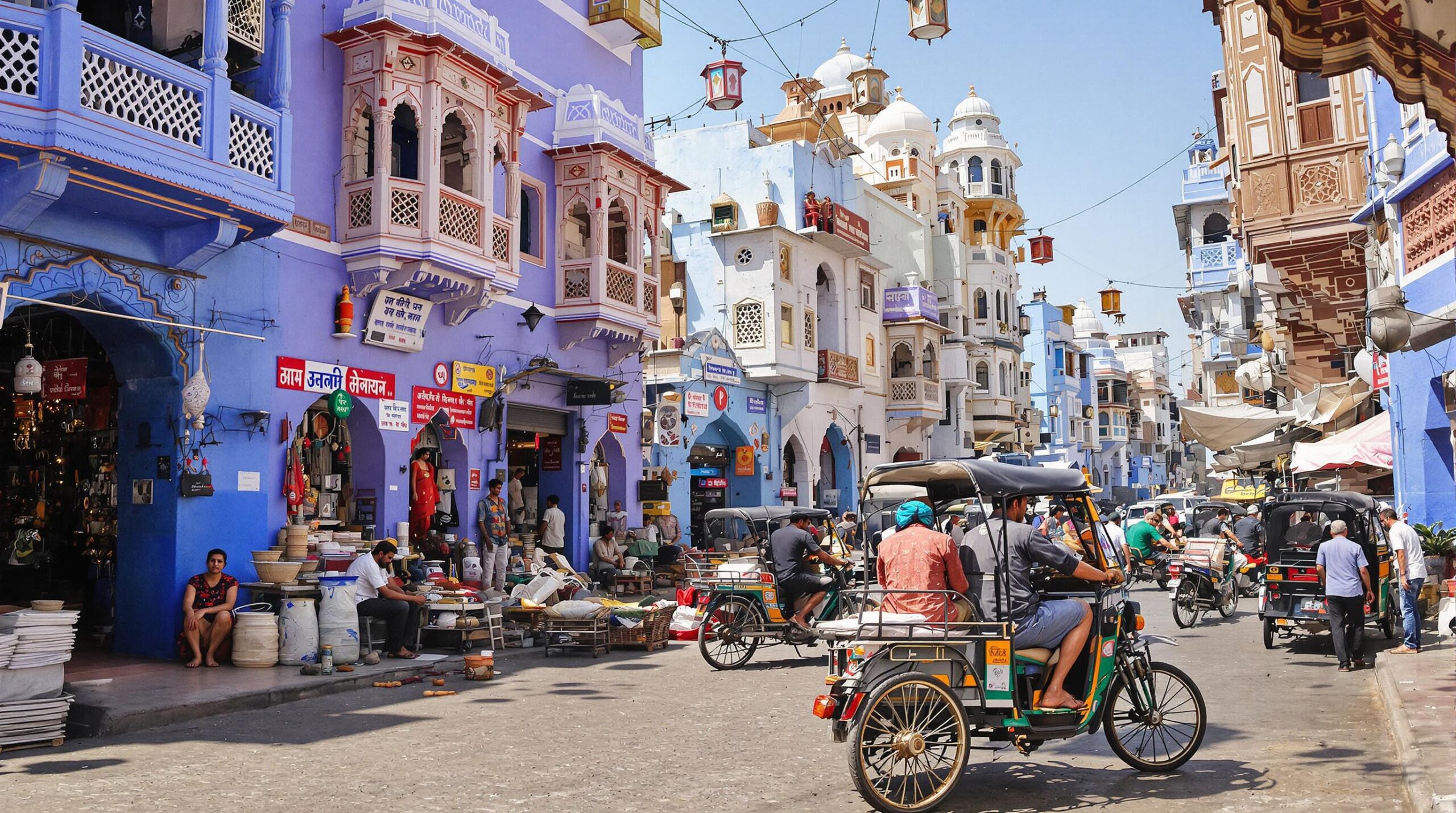 Le bleu de Jodhpur et ses ruelles aux secrets inattendus