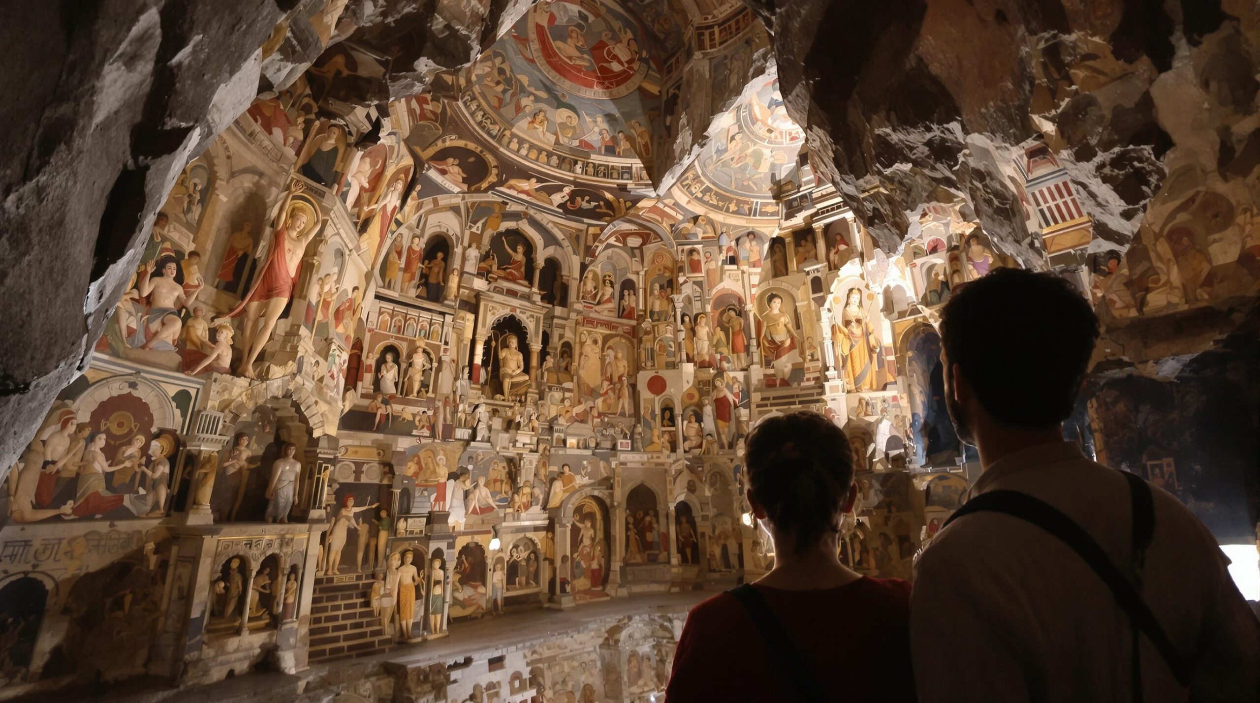 Ajanta : des peintures intactes depuis vingt siècles