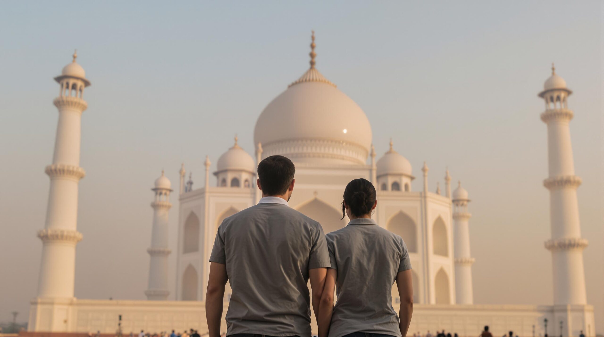Se perdre devant le Taj Mahal