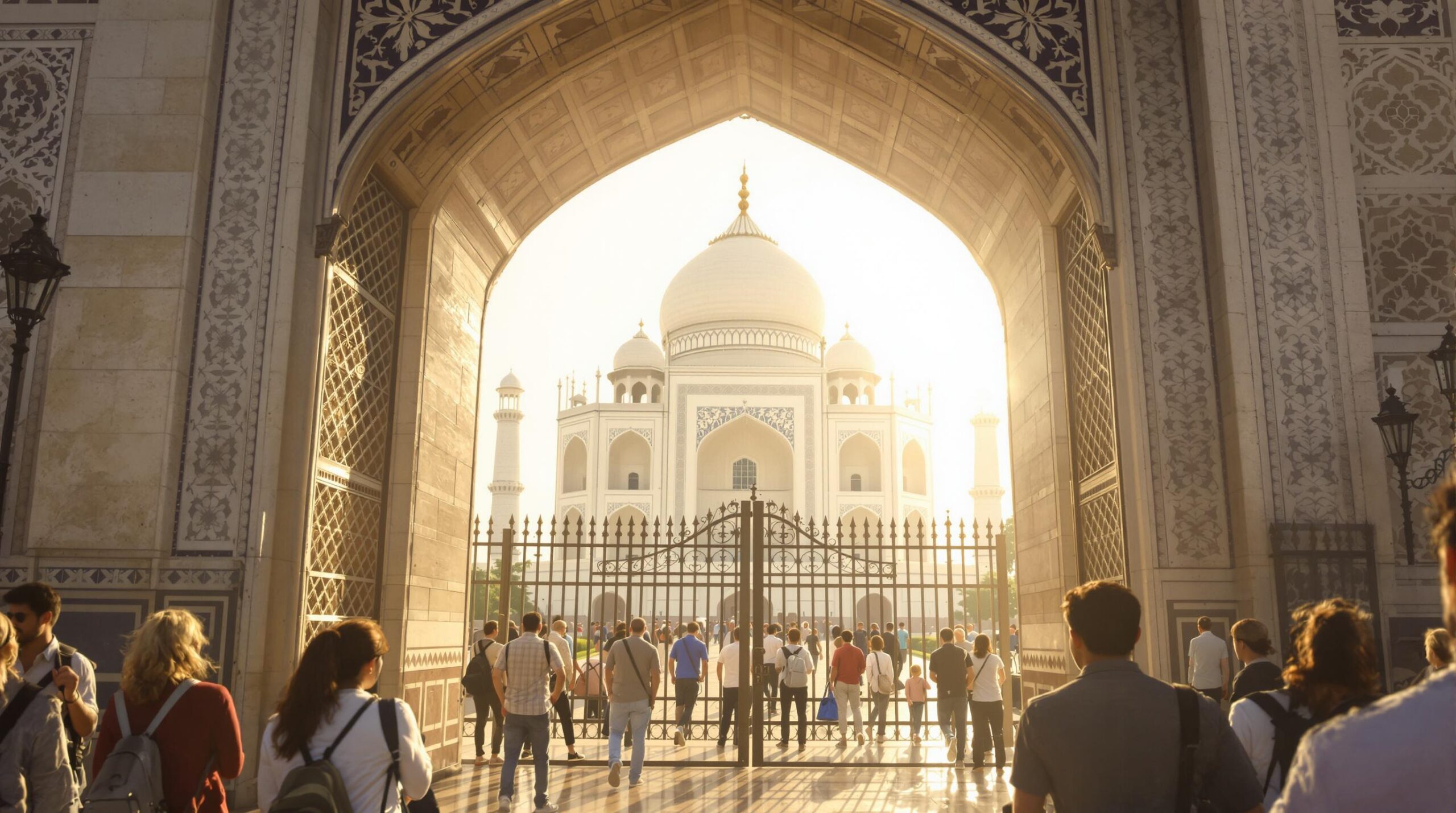 Taj Mahal fermé le vendredi
