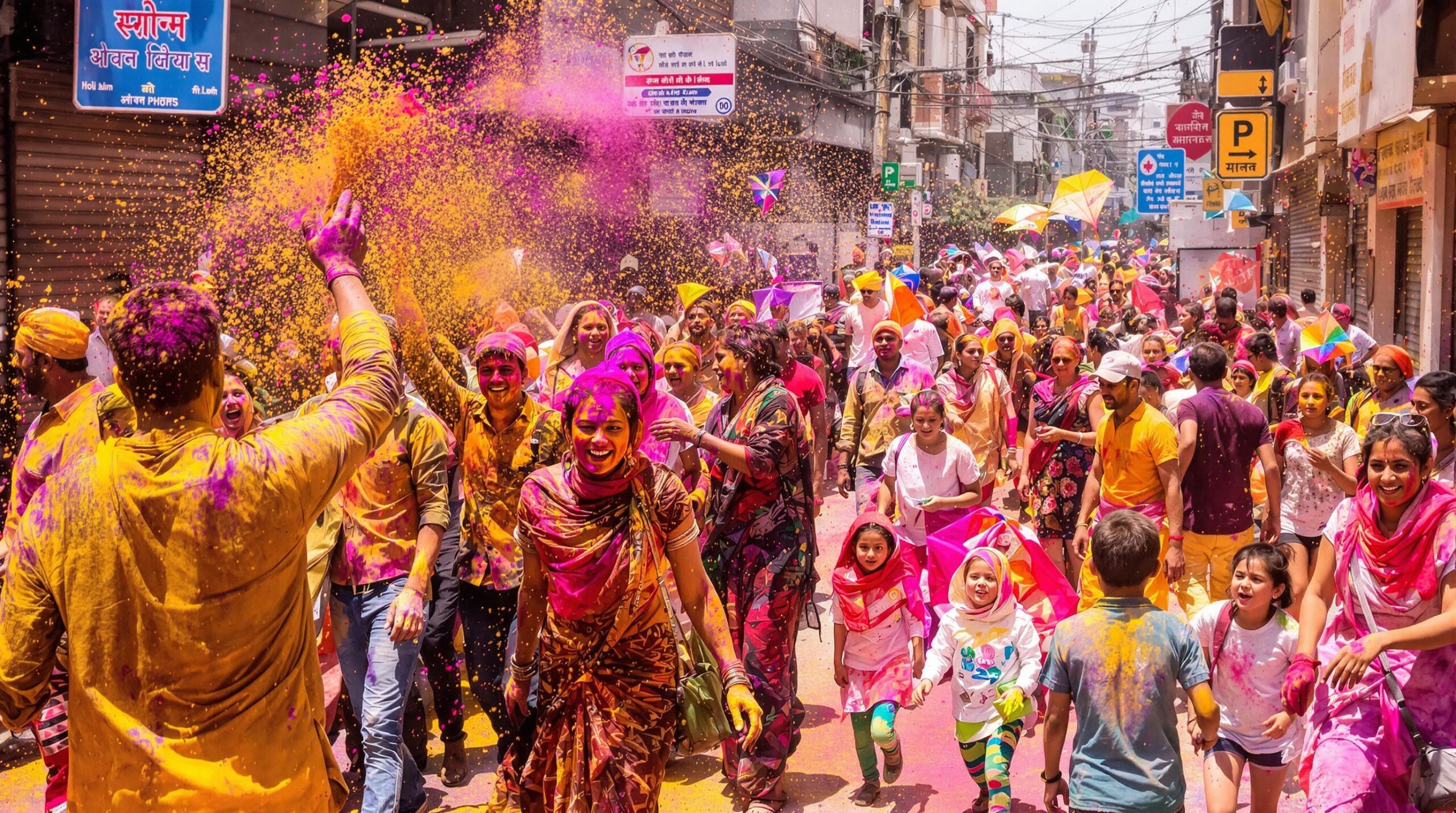 Holi, la fête des couleurs
