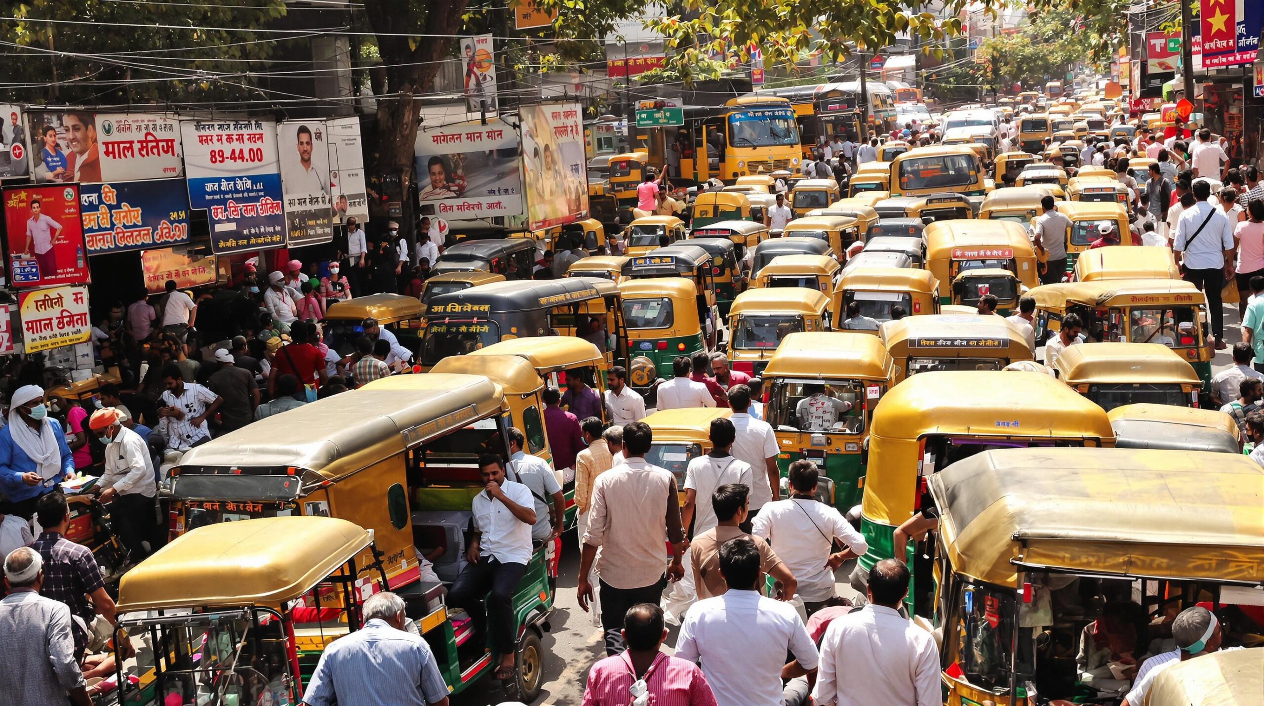Se déplacer à Delhi