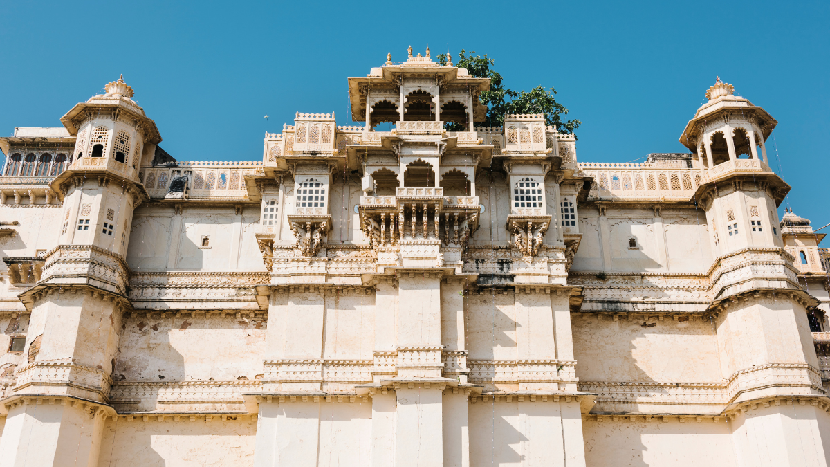 un palais en inde