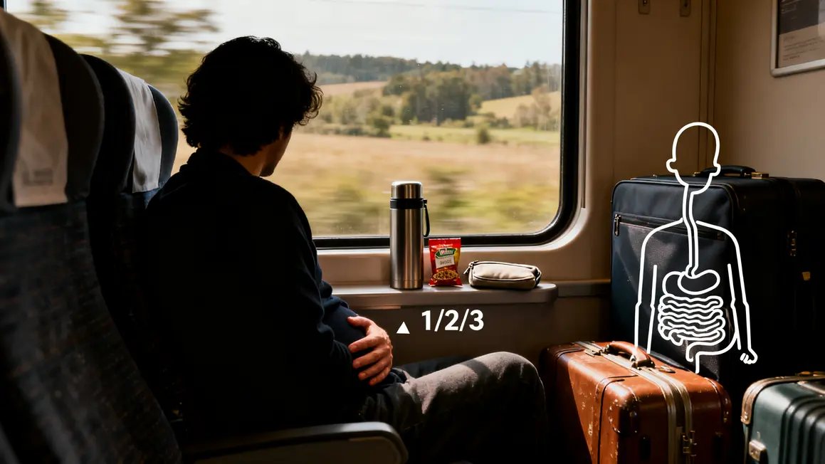voyageur train inconfort digestif ayurveda en voyage
