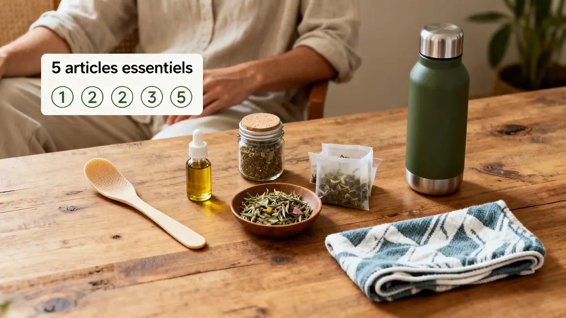 trousse ayurvedique minimaliste cinq essentiels ayurveda en voyage