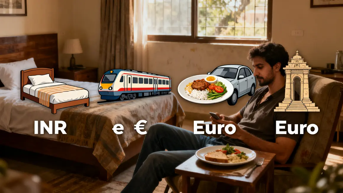 tableau budget voyage inde dépenses et repères