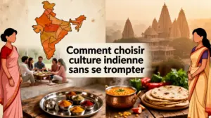 Collage photo-realiste intégration culture indienne
