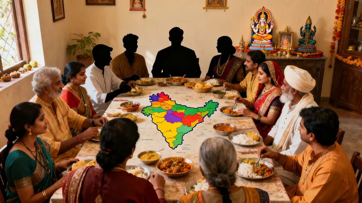 groupes indiens table habits traditionnels plats religions culture