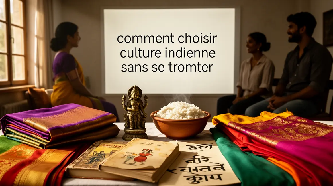 couverture illustrant comment choisir culture indienne sans se tromper
