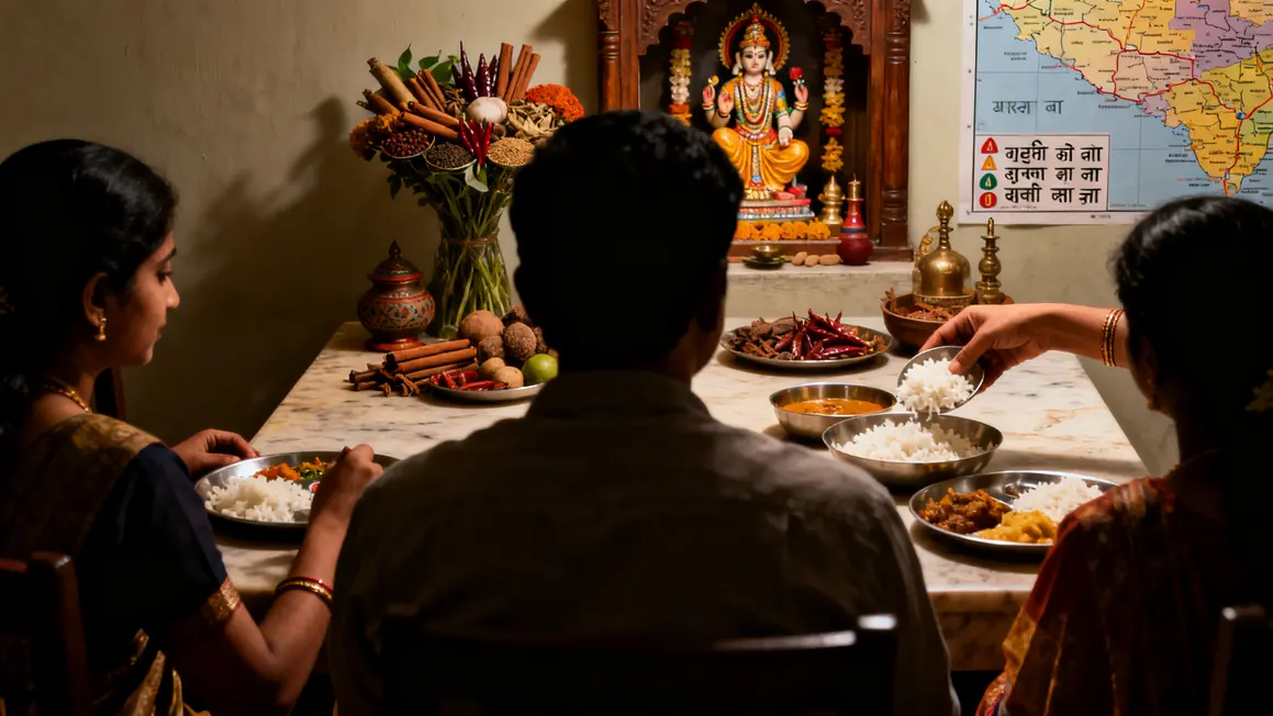 table familiale indienne guide culture indienne