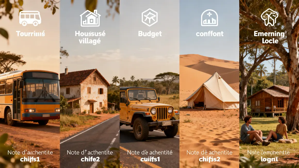 Tableau comparatif options voyage Rajasthan authentique immersion
