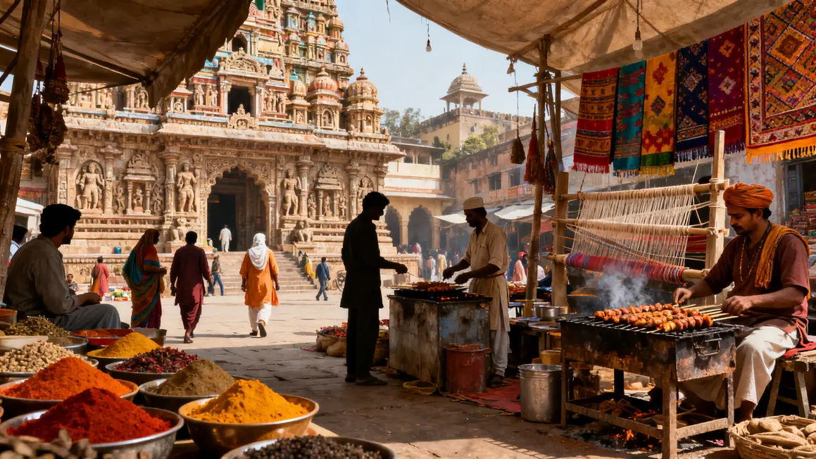 scene multi-regionale culture indienne
