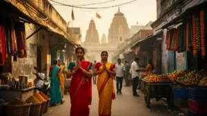 Culture indienne Namaste saris temples rue
