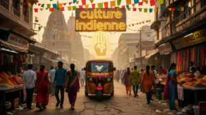 Culture indienne scene urbaine Namaste respect