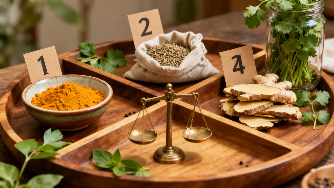 epices indiennes et effets sante sur plateau
