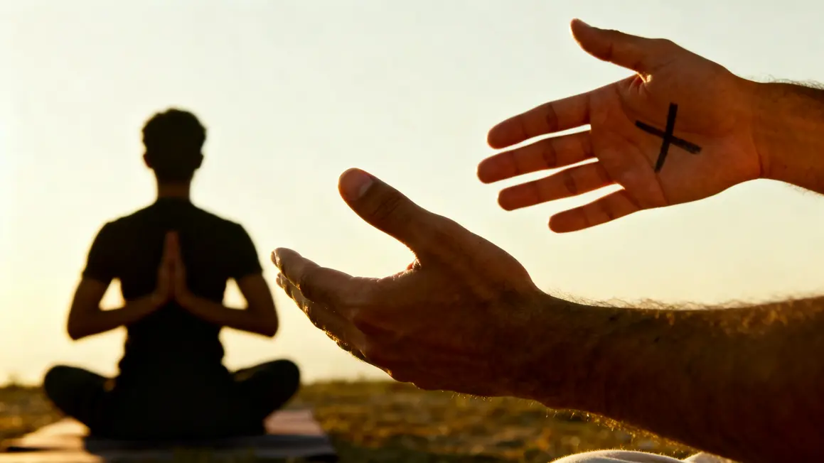 Namaste, main droite, erreurs dans salutations et gestes Inde