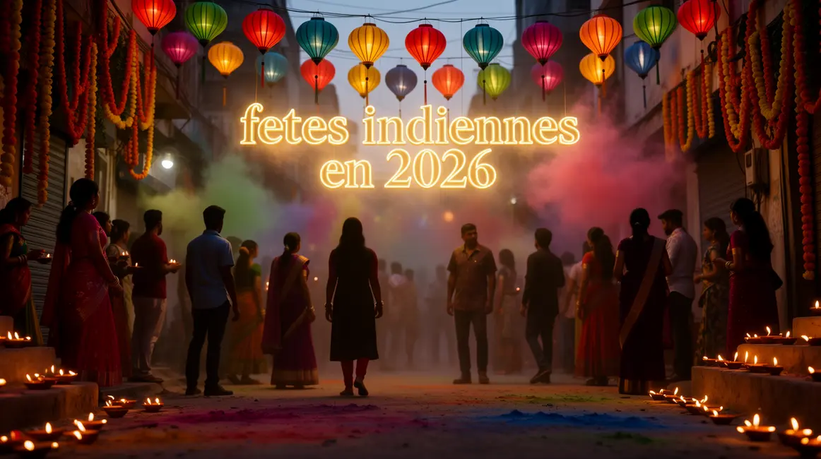 fetes indiennes en 2026 groupe tenues festives decor indiens