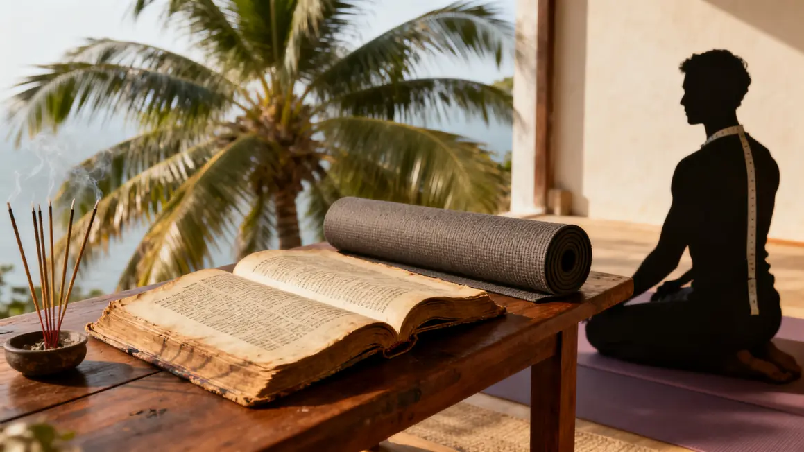 livre ancien fondements yoga spiritualite inde