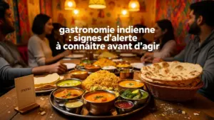 restaurant indien scene gourmande signes d'alerte