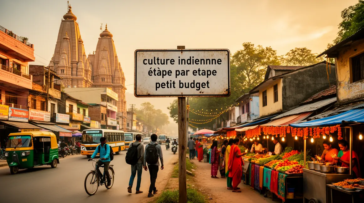 Scène immersion Inde culture tradition budget