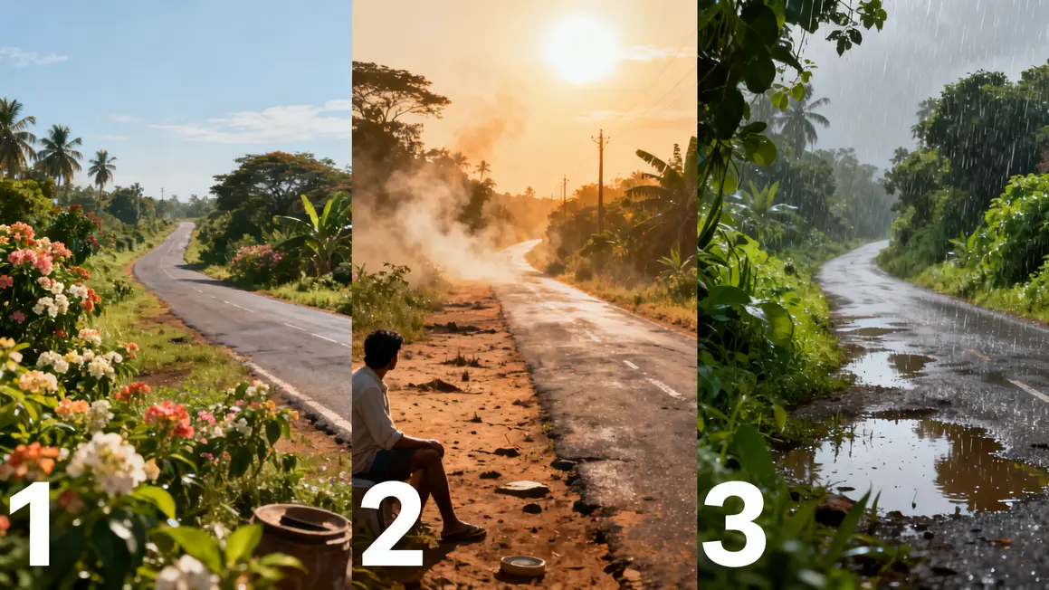 Saisons et climat meilleure période Inde du Sud