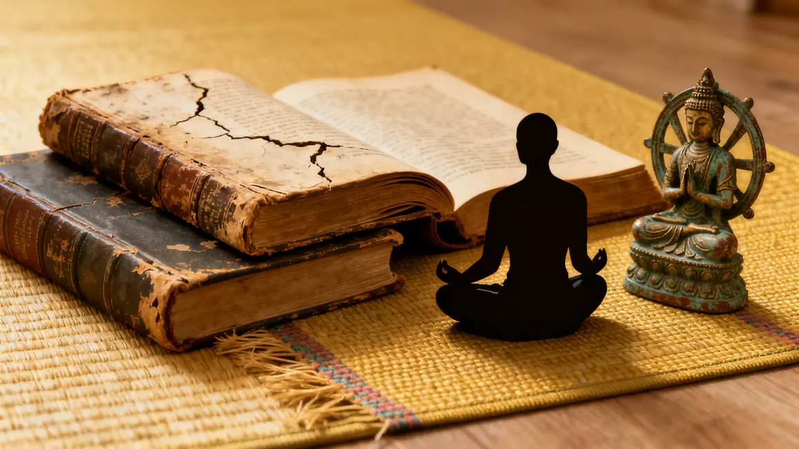 Yoga en Inde livres anciens méditation mystique