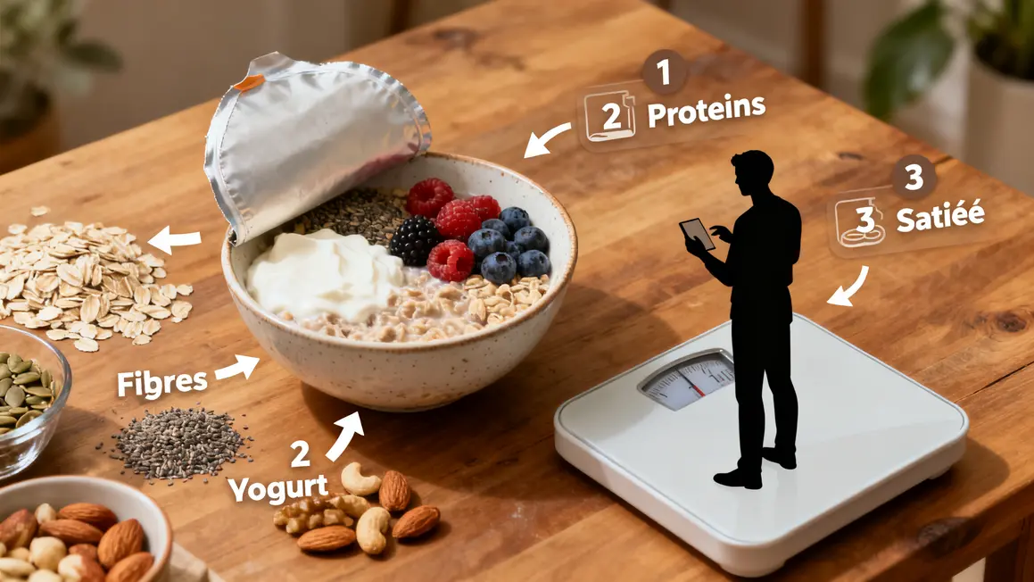 overnight oats perte de poids composition nutritionnelle bénéfices