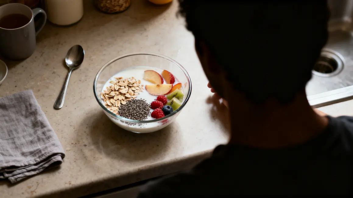 bol d'overnight oats pour overnight perte de poids