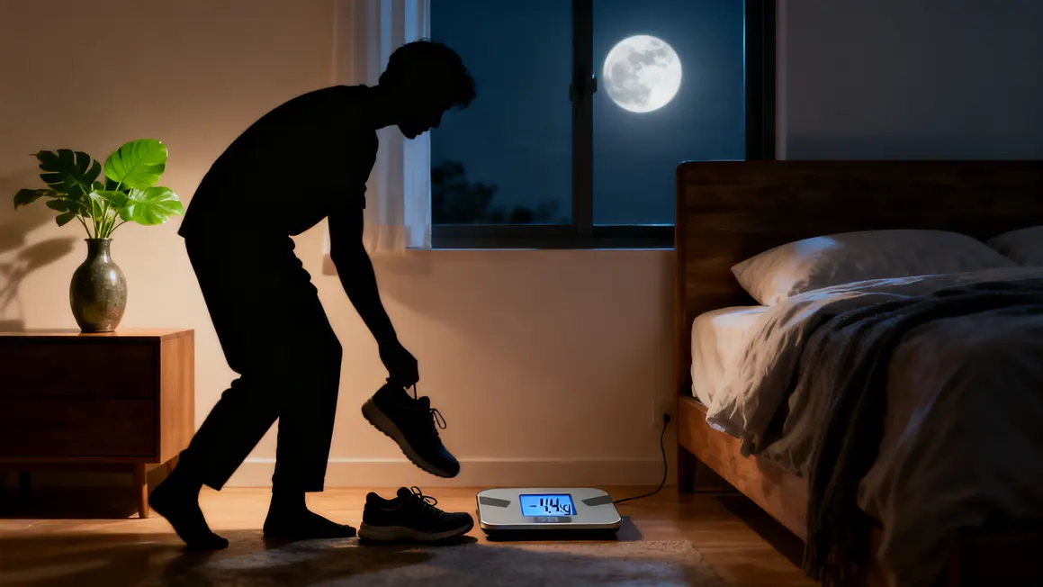 overnight perte de poids balance digitale nuit