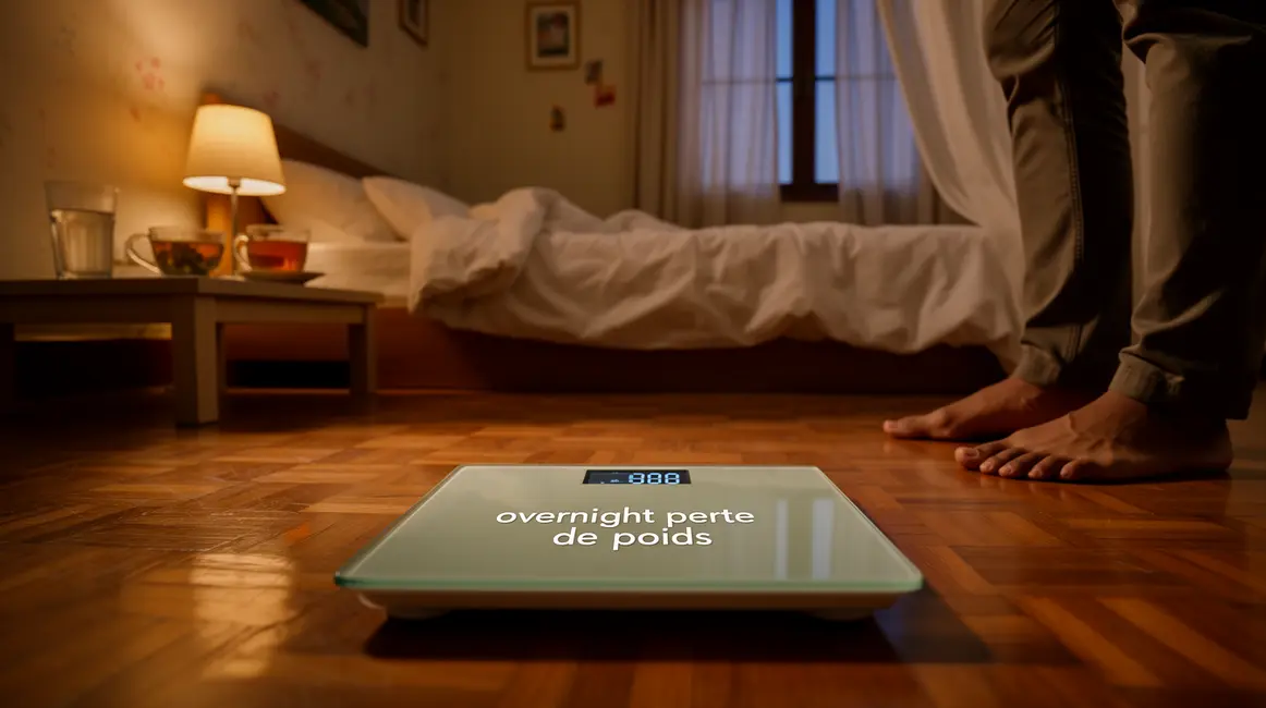 overnight perte de poids balance chambre indienne soir