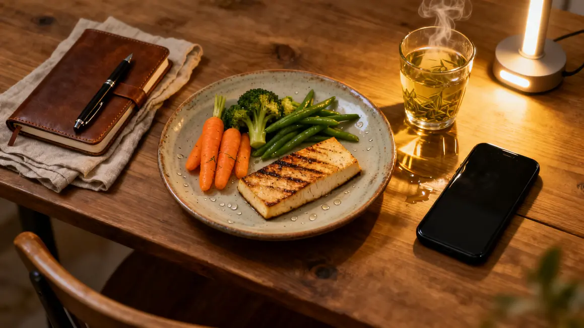 overnight perte de poids diner leger veille sommeil
