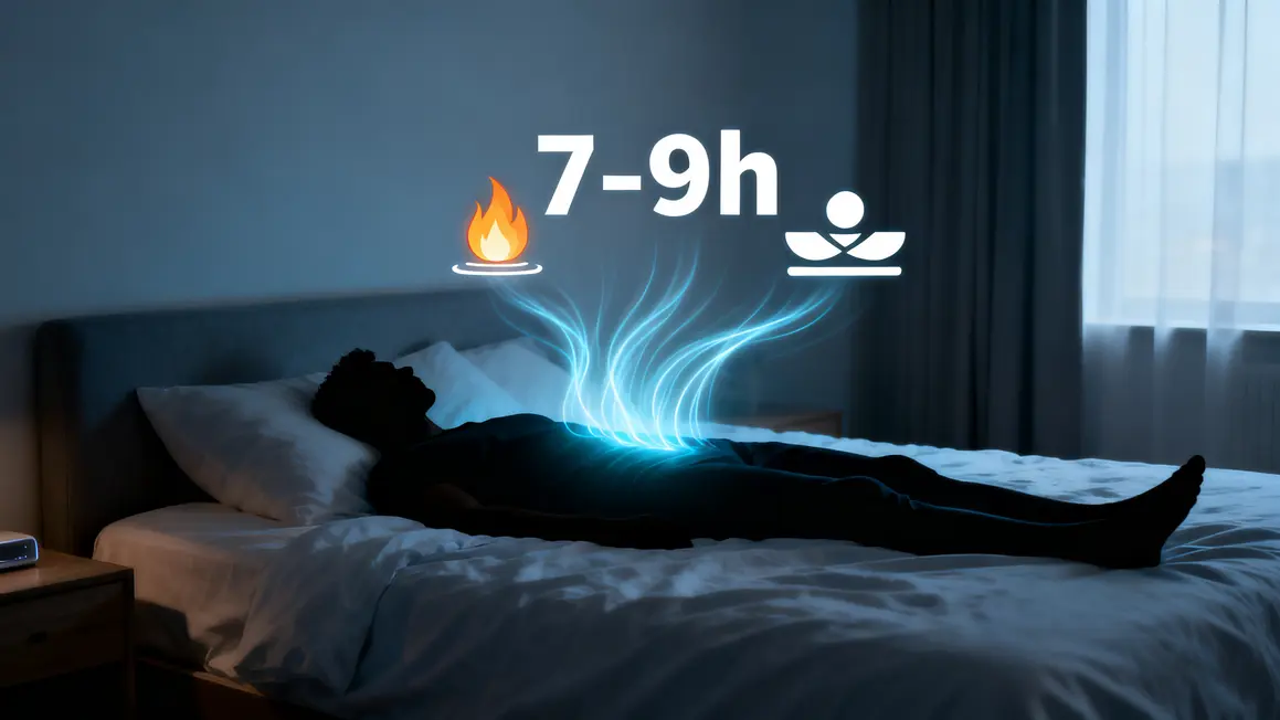 schéma métabolisme nuit énergie sommeil