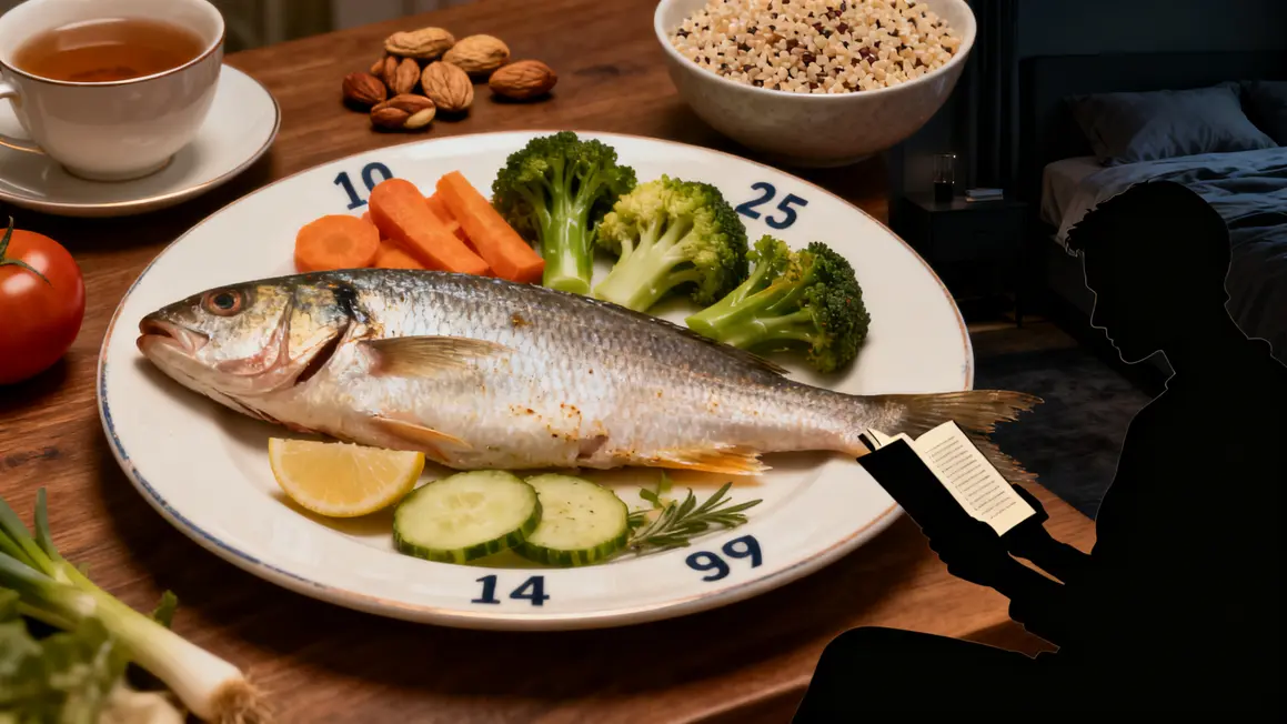 overnight perte de poids diner habitudes soir poissons legumes tisane