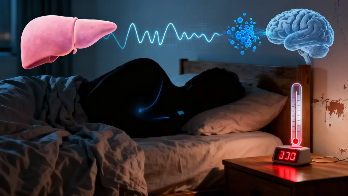 silhouette endormie metabolisme nocturne
