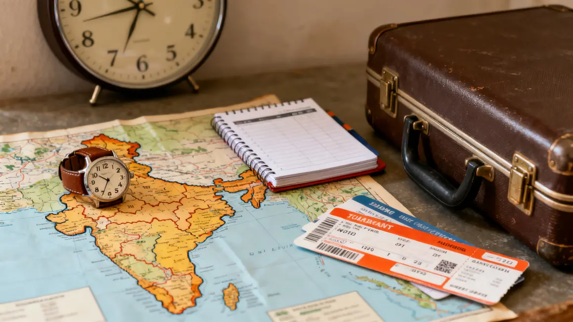Planifier voyage Inde carte organisation transport