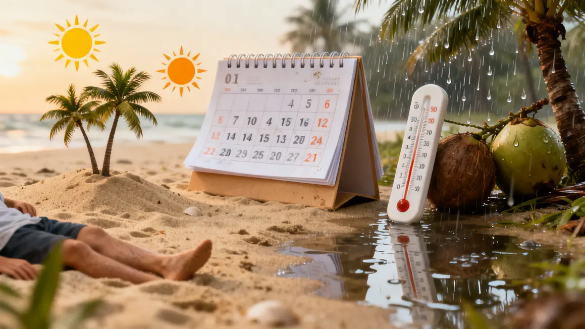 Climat et calendrier voyage Inde du Sud en image